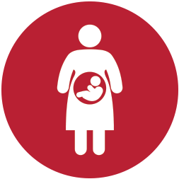 pregnancy-icon-large Pregnancy women icon illustration