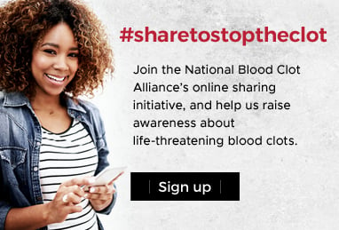 Share to Stop the Clot