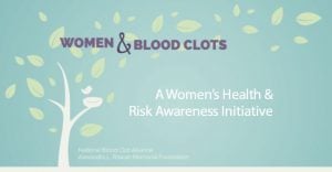 women and blood clots