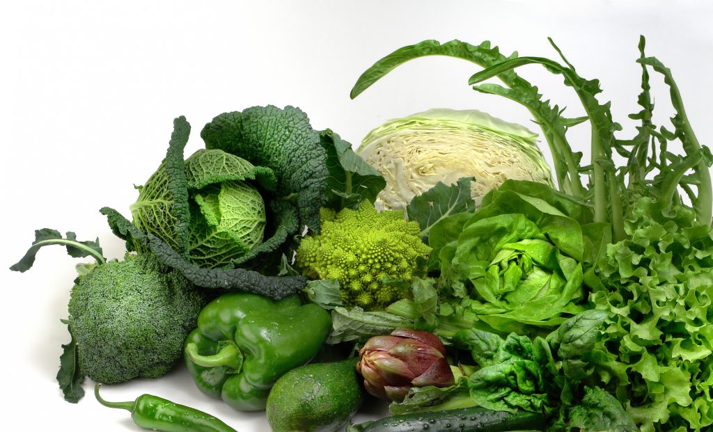 Verduras que desinflaman el estomago