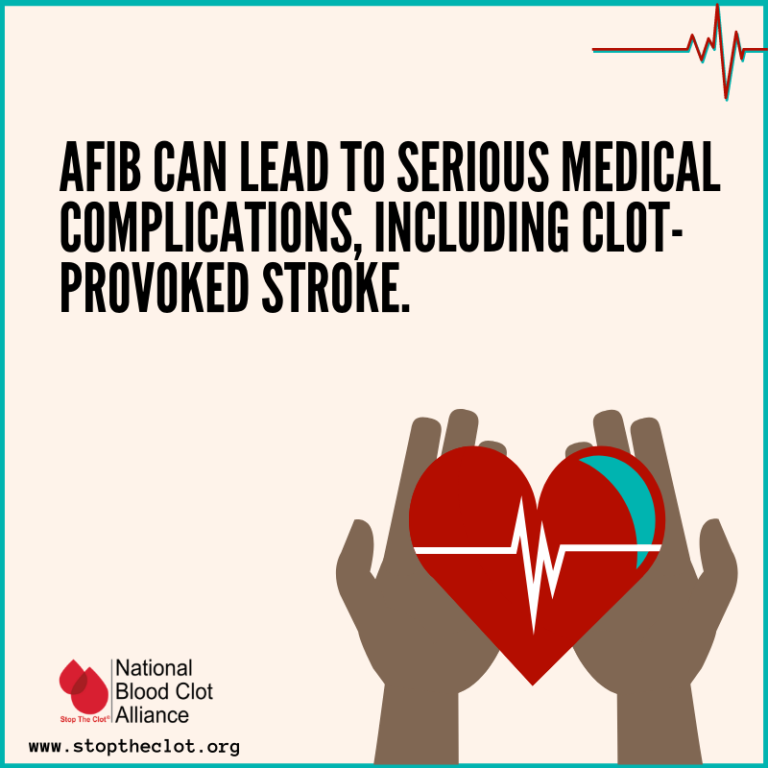Atrial Fibrillation (AFib) and ClotProvoked Stroke Blood Clots