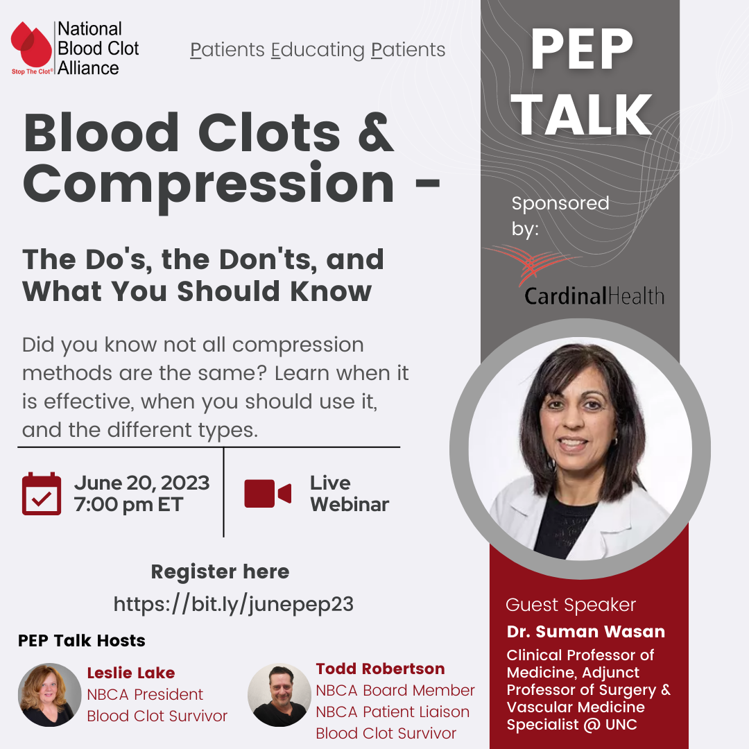Blood Clots and Compression: The Dos, Don'ts and What You Should Know - Blood  Clots