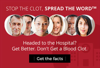 Stop the clot, spread the word