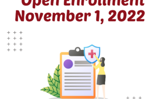 Open Enrollment November 1, 2022