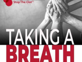 taking a breath