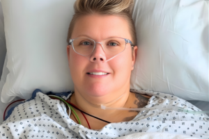 Grace Cook-Mcgowan talks about her experience with a saddle pulmonary embolism