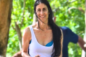 Nicolle Forrest, an unprovoked bilateral pulmonary embolism survivor diagnosed in April 2026 with no identifiable risk factors and negative genetic testing.