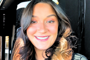 Breighdun Breckon, a pulmonary embolism survivor diagnosed one week after a hysterectomy in April 2024, after her nurse aunt recognized her symptoms as a potential post-surgical blood clot and encouraged her to seek emergency care.