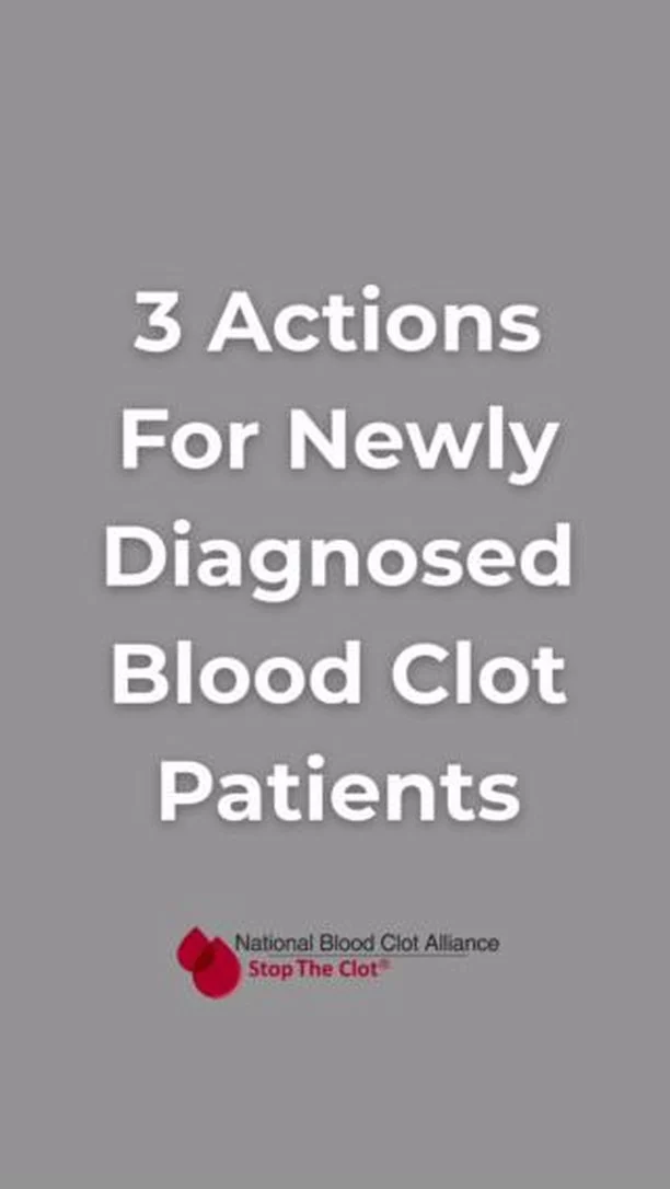 Have you been recently diagnosed with a blood clot? It’s normal to have a lot of questions. Understanding your condition, treatment, and what to expect during recovery can make a big difference as you move forward.

Here are three actions that can provide support for newly diagnosed blood clot patients (all links are in our bio!)

👉 Join our blood clot support group on Facebook.

👉 Download our New Patient Resource Guide.

👉 Register for our next PEP Talk on Tuesday, June 10 for new blood clot patients.

This PEP Talk an extension of both the support group and the New Patient Resource Guide, designed for people just starting their journey.

We’ll cover the basics of DVT and PE, what life on a blood thinner can look like, how to get back to exercise, and much more.

If you or someone you love has been newly diagnosed, we hope you’ll join us.

P.S.: If you can’t attend the live session, register anyway to receive the recording in your inbox the next day!

#StopTheClot #BloodClots #VTE #PEPTalk #BloodClotPatient #BloodClotSupportGroup #BloodClotAwareness #BloodClotWebinar